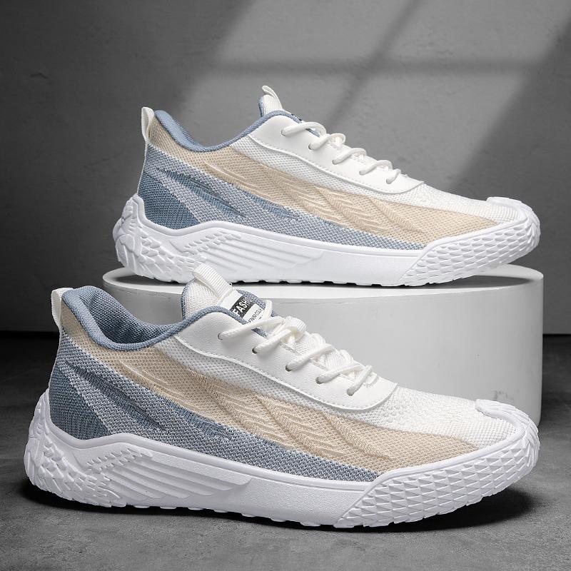 Мода Мода Мужские Кроссовки Воздушная Подушка Уличные Спортивные Беговые Кроссовки Сетка Дышащие Кроссовки для Ходьбы Мужские Мягкая Подошва Повседневные Кроссовки