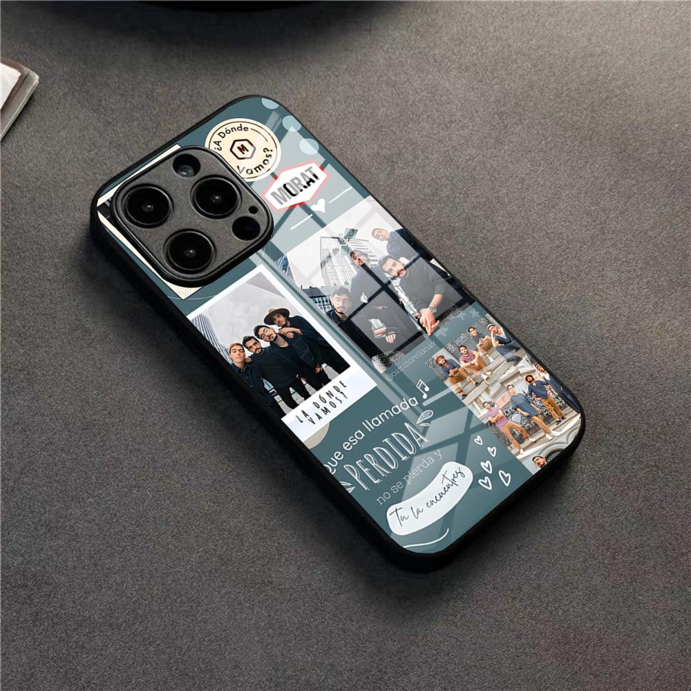Чехол для телефона Morat Balas Perdidas для 17 Pro Max IPhone 16 Pro 14 12 11 13 Mini X XR XS 15 Plus SE Стеклянная крышка