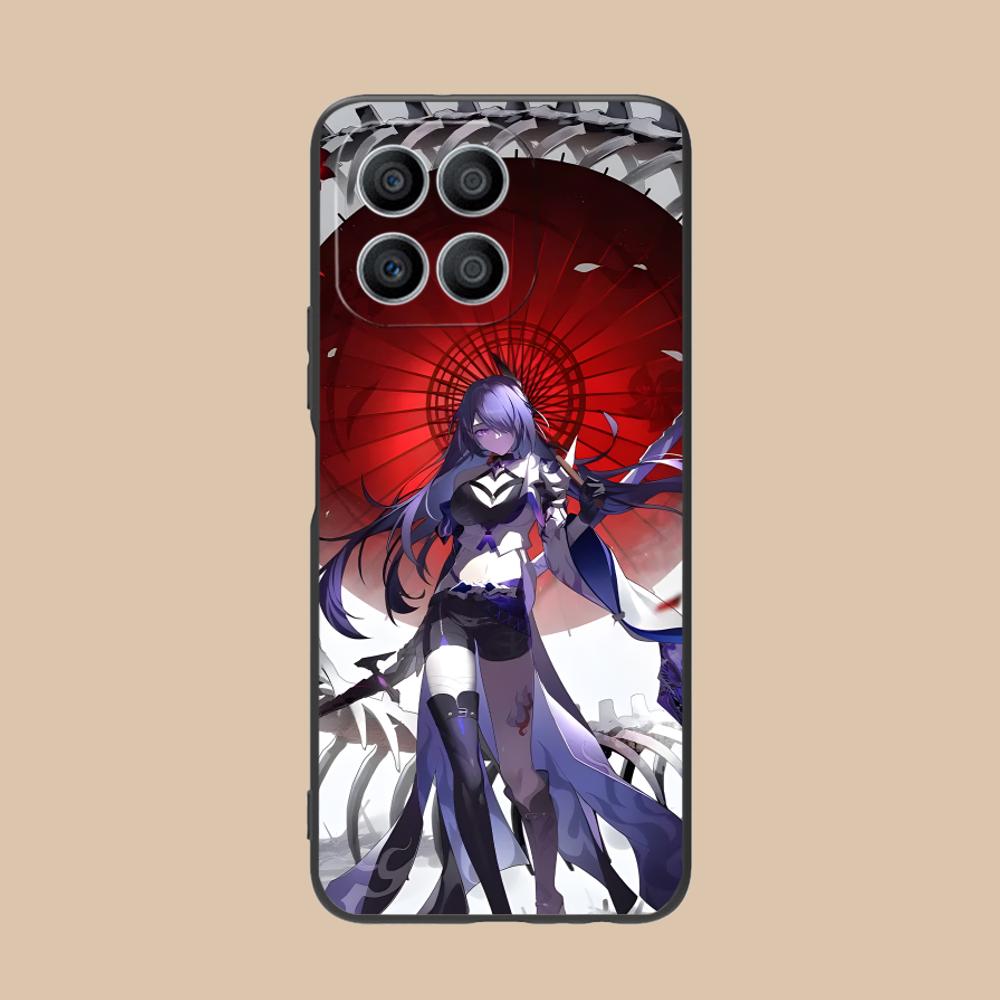 HSR Acheron Матовый ТПУ Чехол для Мобильного Телефона для Honor 90 80 70 60 50 30 20 10 9 8 7 Pro S SE Lite 5G Цветной Печатный Чехол