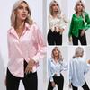 Fashion Ladies High-end Long Sleeve Shirt Elegant Business Party,Date Women's Tops, Woman Casual Clothing