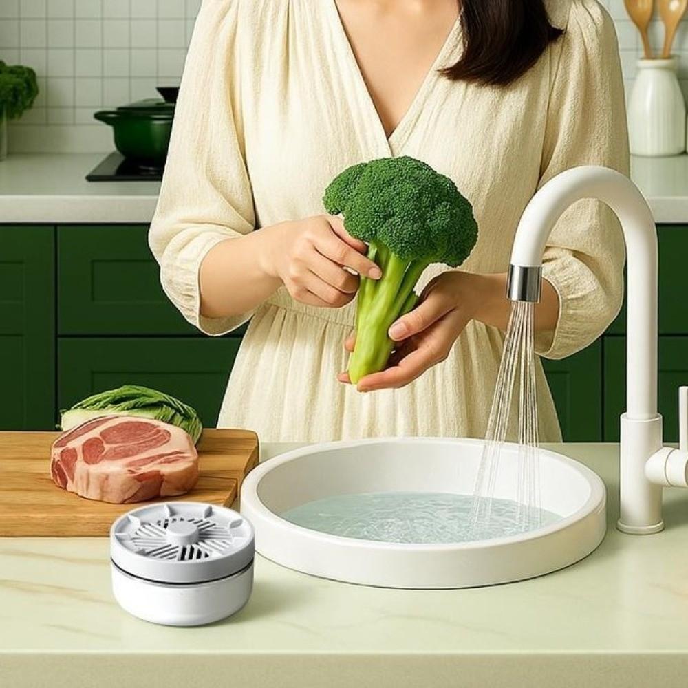 Multifunctional Vegetable Washing Machine Automatic Water Washer Device Household Kitchen