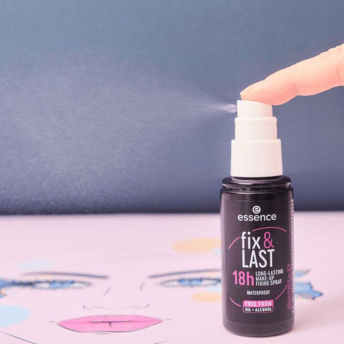 Essence - Fix & Makeup Fixing Spray; Last 18h -