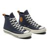 Converse Chuck 70 High 'Деним - Темно-синий' (унисекс) Кеды темно-синие / белые / золотисто-бежевые A05271C