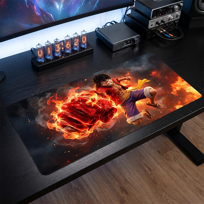 One Piece Printed Mouse Pad Non-Slip Waterproof Rubber Desk Mat for Gaming Office Laptop Home Decor Gift
