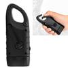 Hand Crank Solar Powered Flashlight Emergency Rechargeable LED Flashlight Self Powered Charging Torch Survival Gear