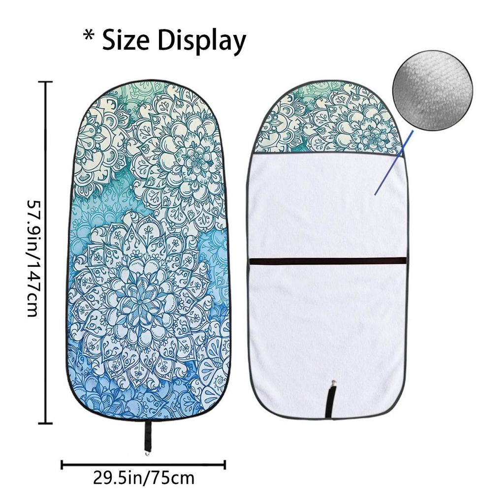 Universal Car Seat Towel Cover - All-Season Gym & Exercise Protector