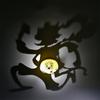 Anime Character Projection Night Light Shadow Lamp for Bedroom Sleep Creative Decorative Gift for Friends