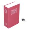 Simulation Book Safe Storage Box with Key Lock English Dictionary Money Box for Home