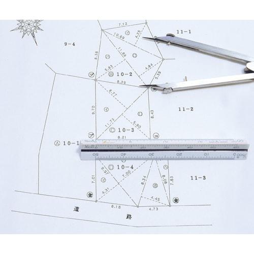 Shinwa Sokutei Triangular Scale A-10 JIS 10cm 70777