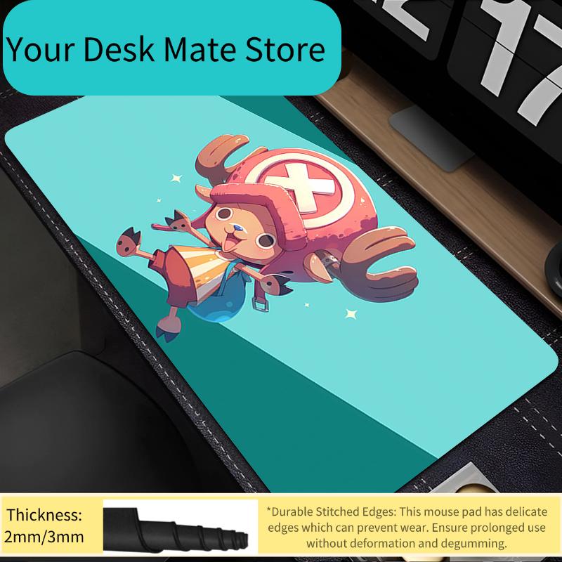 Mouse Pad one piece Tony Tony Chopper speed For e-sports players Office Laptop Computer Keyboard Pad Non Slip Desk Mat Mousepad
