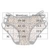 Lingerie Bownot Transparent Low waist Briefs Leopard Panties Underwear Lace Thongs