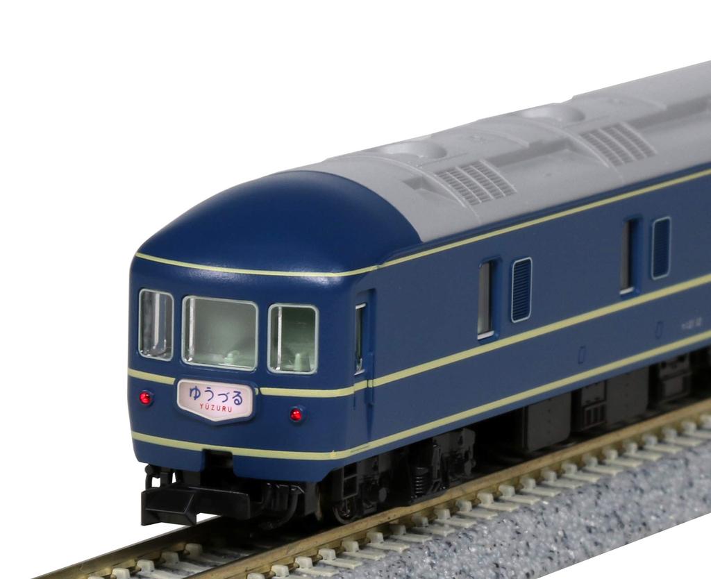 KATO N Gauge 20 Series Sleeper Express Yuuzuru Hakutsuru Basic Set Model Train Passenger Car & 8-Car 10-1518