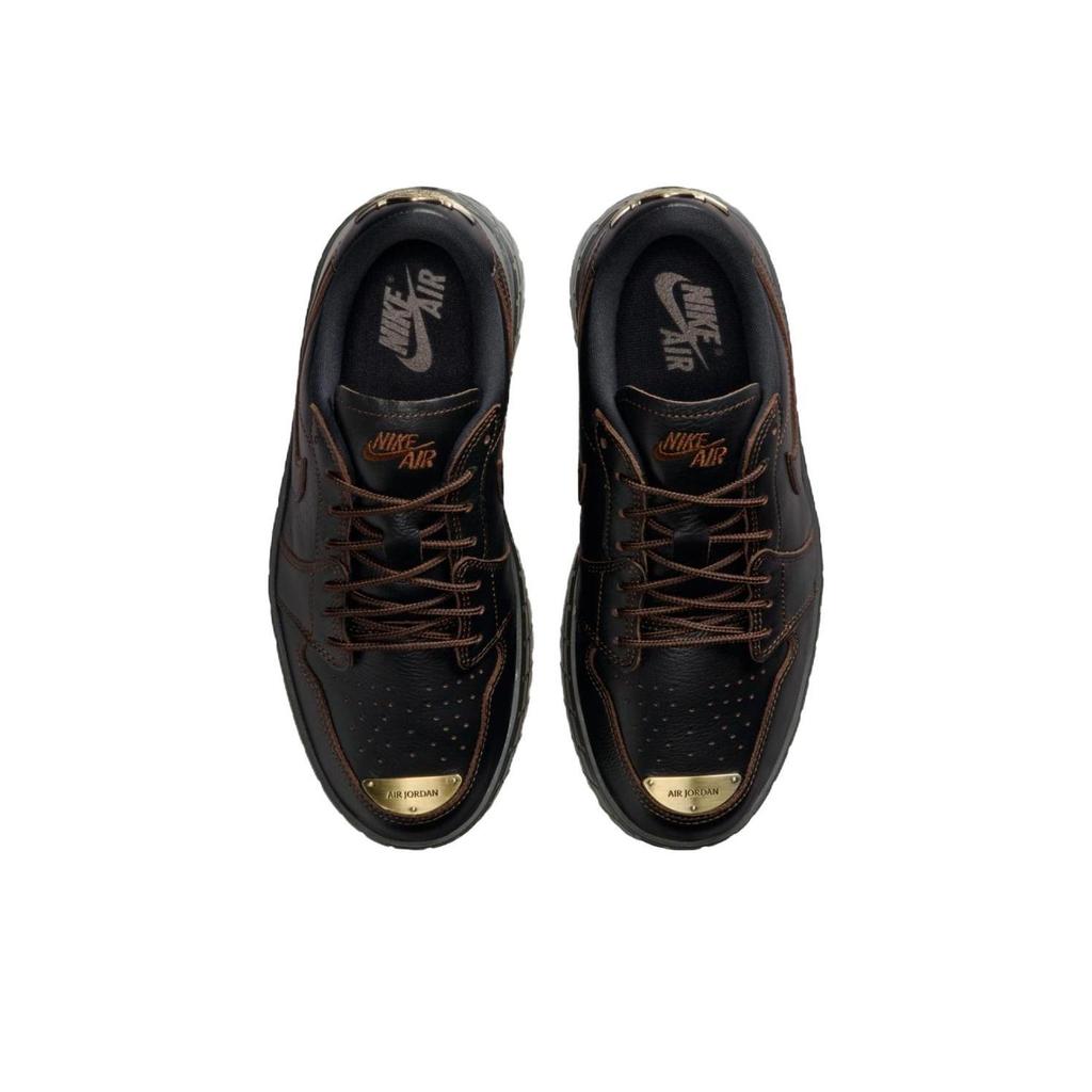 Air Jordan 1 Brooklyn Low Женские Черный Какао Вау HF3184-002