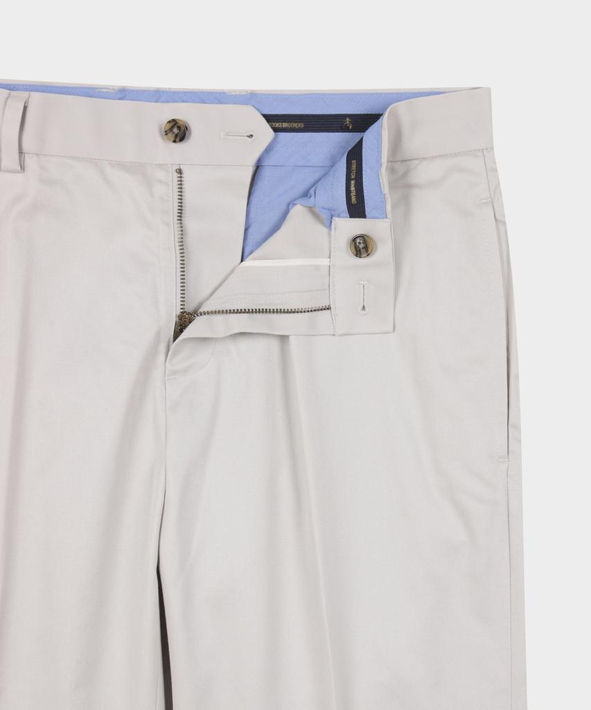 BROOKS BROTHERS Ультраприталенные легкие брюки чинос Advantage (Камень) (Bbpcmm46521)