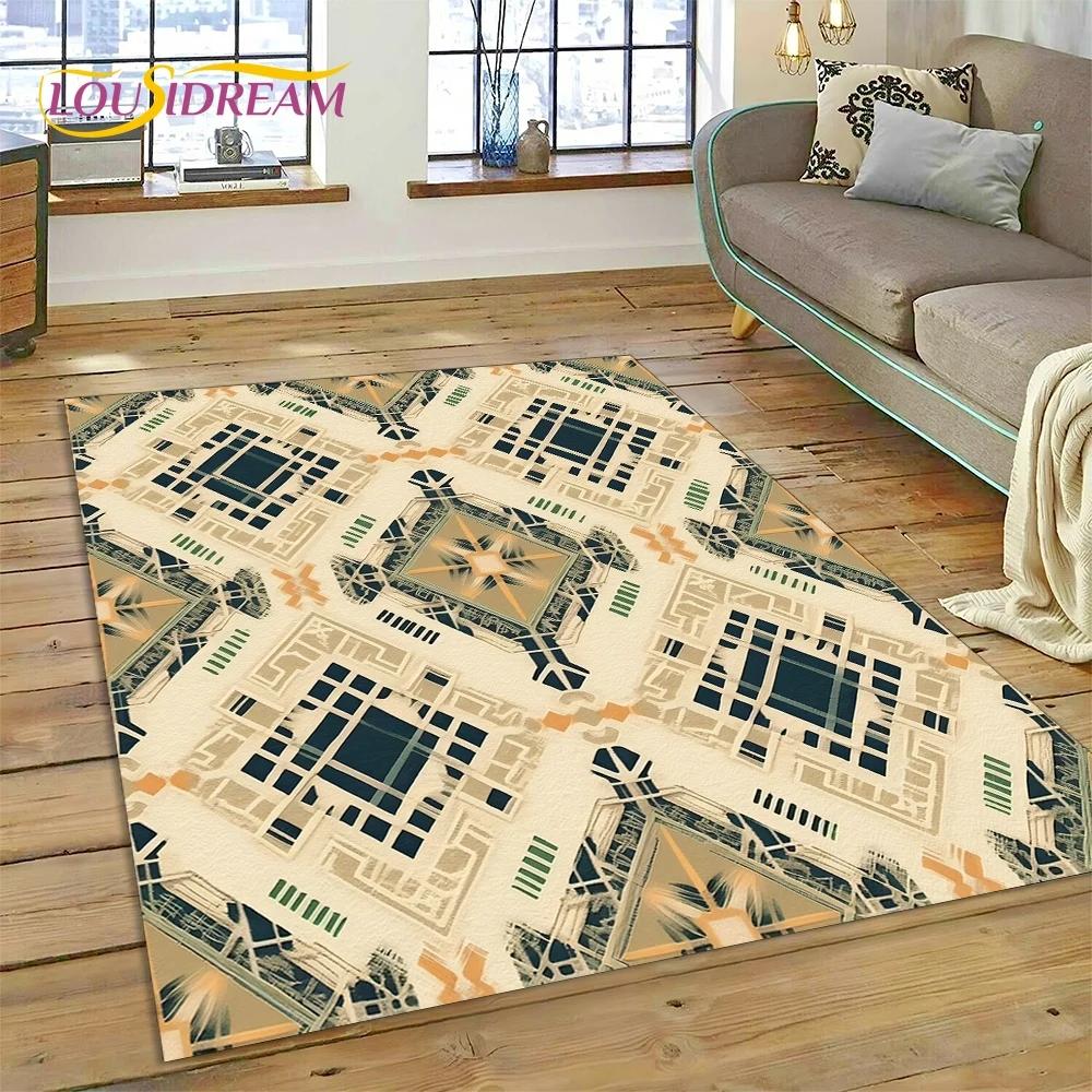 Последний скандинавский турецкий ковер в стиле Богемия Кельт для гостиной, спальни, домашнего декора, напольный коврик, нескользящее украшение для дивана, коврик для двери