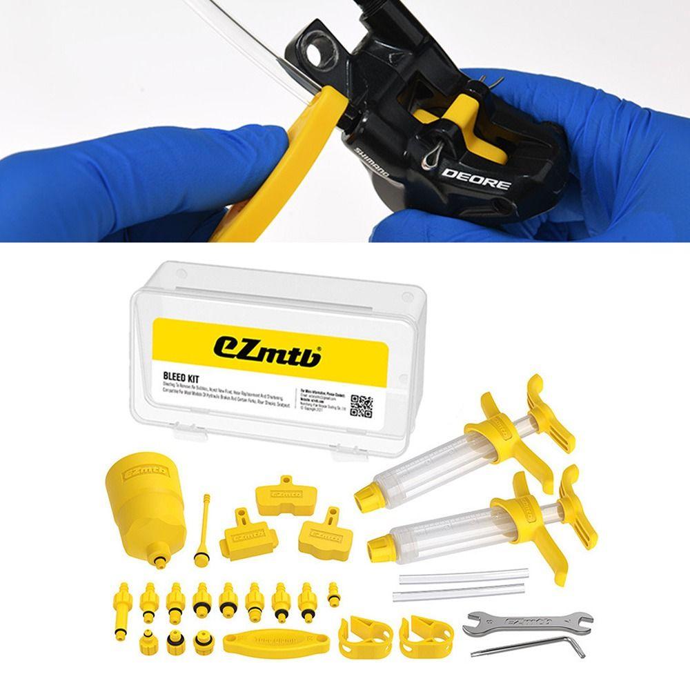 Plastic Bicycle Brake Repair Tools Yellow&Transparent Brake Maintenance Set Road Bike