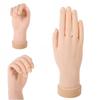 Nail Practice Hand Model Flexible Movable Soft False Fake Hands For Nail Art Training Display Model Manicure Tool
