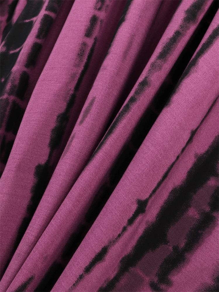 EDOLYNSA Богемный галстук-краситель в полоску, накидки на бикини, длинная туника, сексуальное платье-кимоно, женское платье больших размеров, пляжная одежда, купальный костюм, накидка Q1314