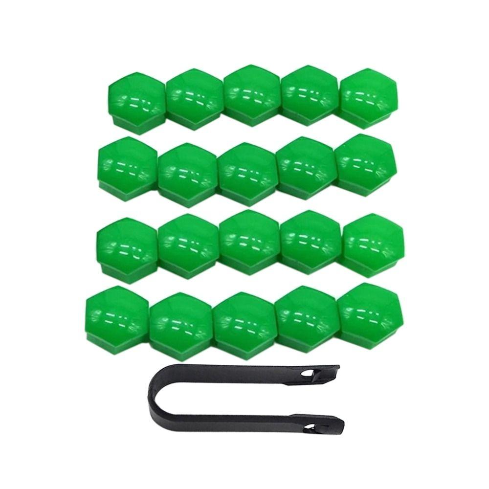 20 шт. 17 мм колпачки на болты ступицы колеса, антикоррозийные защитные крышки гаек, аксессуары для экстерьера автомобиля