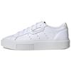 Женские элегантные Super 'Footwear White' (женские размеры) Обувь Белый / Кристально-белый / Основной черный Кеды для скейтбординга EF8858