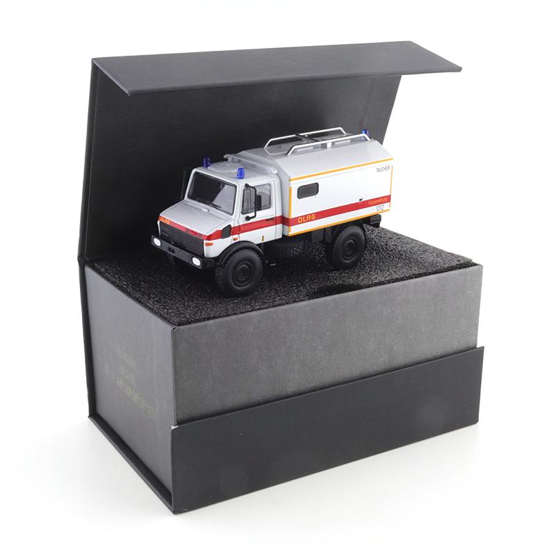 MASSDI 1/64 Unimok U1300L Внедорожный Грузовик-Дом на Колесах Специальный Спасательный Грузовик Машина Сплав Автомобиль Металлическая Литая Модель Игрушки для Детей Мальчиков