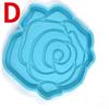 Пресс-формы для подставок для цветов, утолщенные силиконовые формы для подставок, форма для подсолнечника, розы, силиконовые формы для литья из эпоксидной смолы, форма для ковриков для чашек «сделай сам»