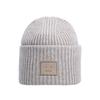 Шапка Acne Studios с нашивкой-логотипом Face C40448 Грежевый меланж Drn