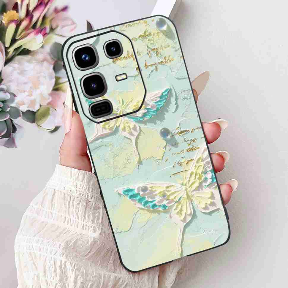 Для Infinix Note 50 Pro 4G Чехол Модный Расписной Чехол Мягкий Силиконовый Чехол для Телефона Для Infinix Note50 Note50Pro 50Pro Чехол 6.78"