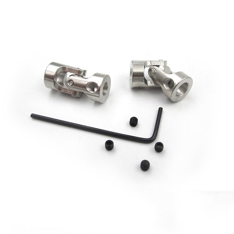 Boat Car Shaft Coupler Motor Connector Metal Universal Joint Coupling Rc Boat Car Metal Cardan Joint