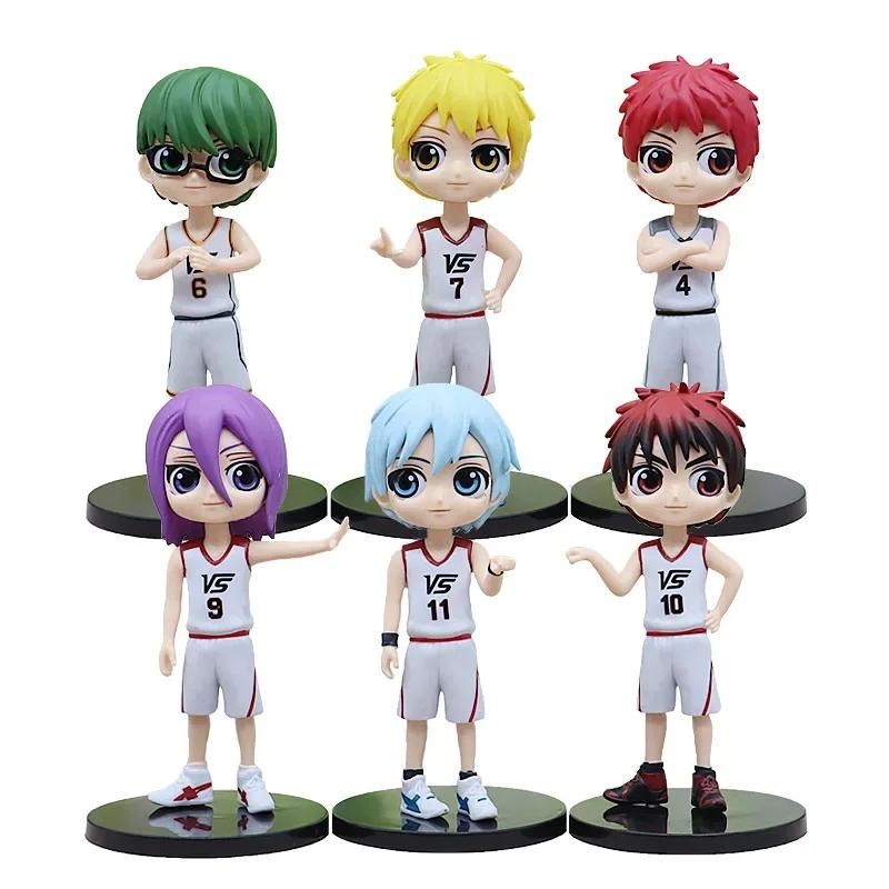 Аниме Kuroko's Basketball экшн-фигурка 6 стилей белая форма Куроко Тецуя Теппей Кагами Тайга коллекционная игрушка подарок для мальчиков