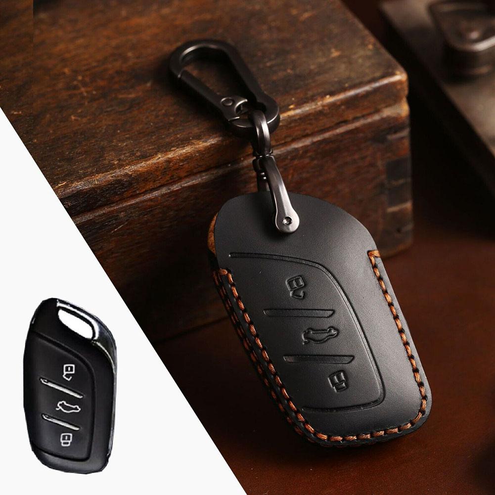 3 Buttons Key Cover Black Car Cover Case HS MG3 MG5 MG6 MG7
