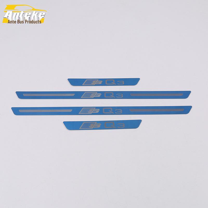 Защита багажника Q3: Защитная накладка на порог и приветственная накладка для внешнего вида автомобиля