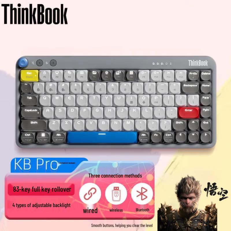 Беспроводная механическая клавиатура Lenovo ThinkPad ThinkBook KB Pro