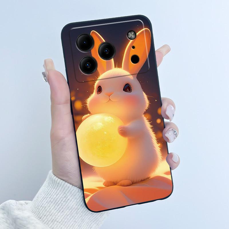 Для Doogee Note56 Чехол Для Doogee Note 56 Чехол для телефона Эстетичный Роскошный Милый Крутой Мальчик Девочка Черный Матовый Мягкий силикон Задняя крышка