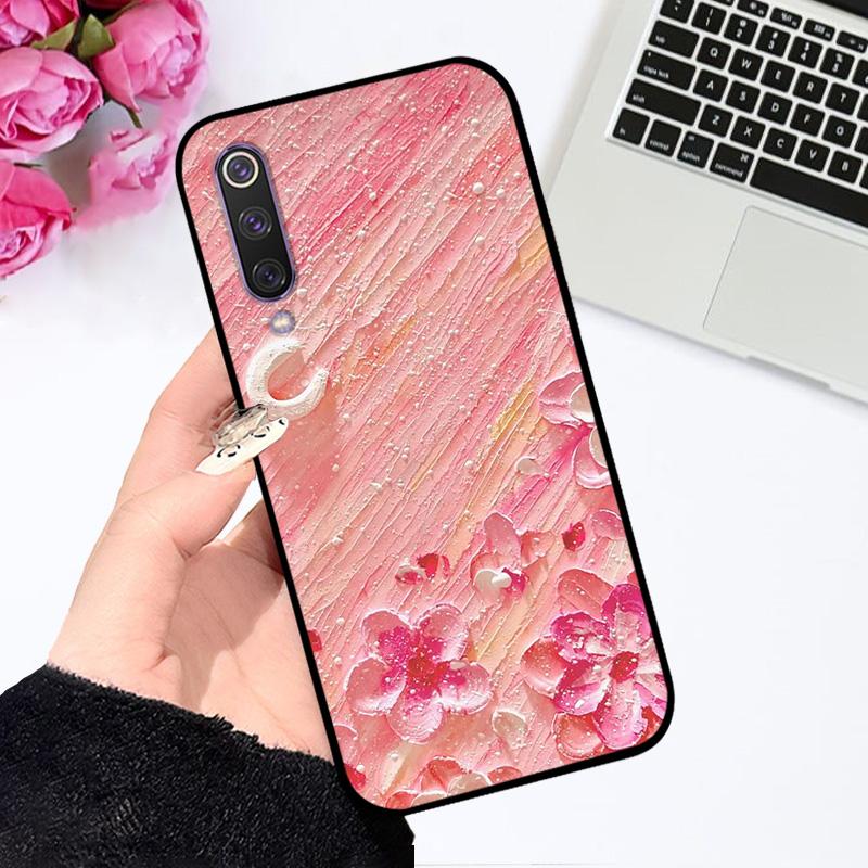 Чехол для Xiaomi Mi 9 SE 9SE Цветная Печать Мягкий Силикон ТПУ Матовый Чехол для Телефона Для Mi9 Pro 4G 5G Fundas Mi 9 Lite Мультяшный Бампер