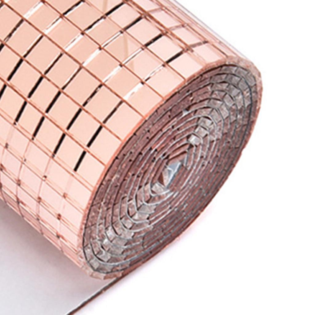 4X100CM 1464 зерна самоклеящиеся мозаичные плитки настенные наклейки инновационные DIY стеклянные зеркала наклейки