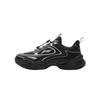 Li Ning Kids Sports Lifestyle Series Comfortable Fashion Versatile Low-Top Casual Shoes Kids Casual Shoes Black YKCV074-13