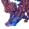 3D-печатная фигурка летающего дракона с подвижными суставами, красочная фигурка дракона, шарнирная модель крылатого дракона, игрушка-фиджет, настольное украшение, орнамент