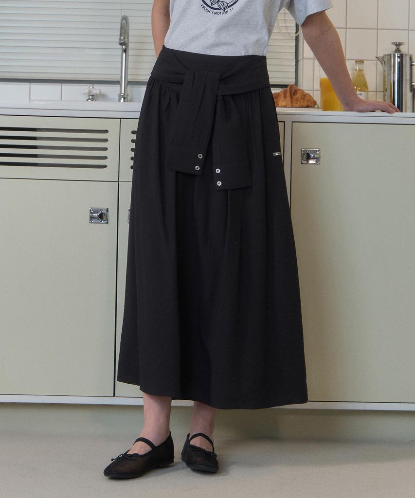 Юбка-клеш Jucy Judy Tie Flare Jzsk321C