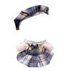 Academic Style 20cm Cotton Doll Dress Princess Skirt Plush Doll Clothes  Doll Accessories
