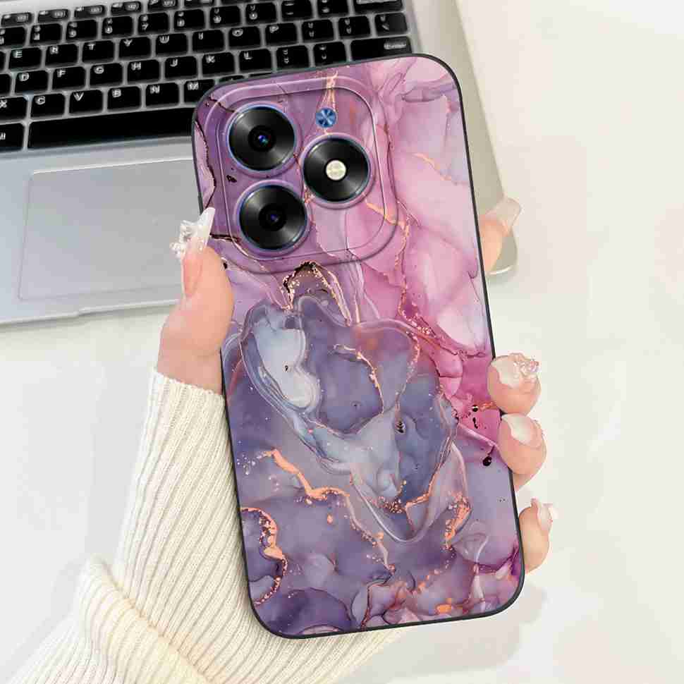Silicone Casing For Tecno Spark Go 2024 BG6 Cases Soft Shell New Fashion Animal Phone Cover For Tecno SparkGo 2024 Bumper