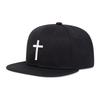 Children Cross Embroidery Adjustable Hip Hop Baseball Hat Spring Autumn Outdoor Leisure Hats Travel Accessories for Boys Girls