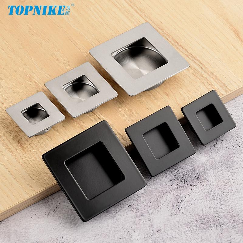 Невидимые Врезные Мебельные Ручки скрытые ручки для шкафа с раздвижными дверями ручки для ящиков скрытая ручка нержавеющая сталь