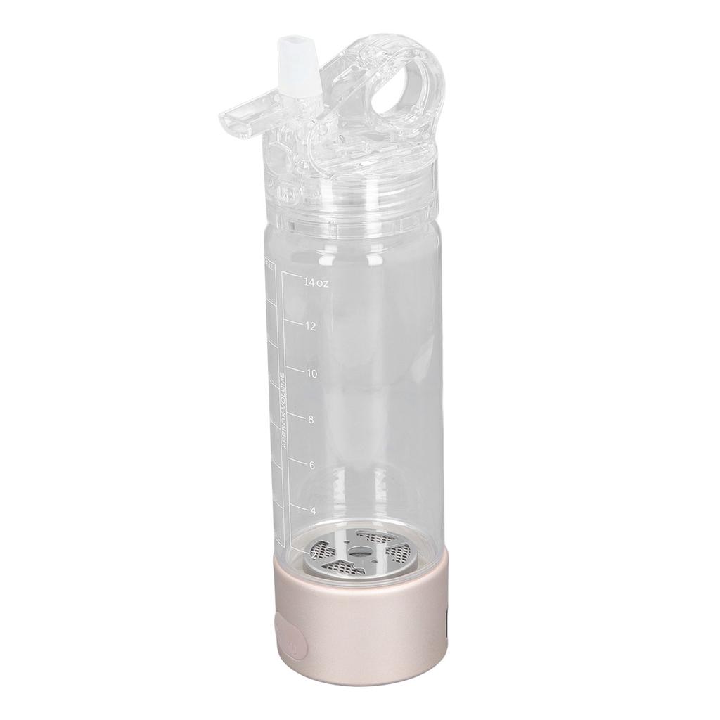 5V Hydrogen Water Bottle 400ML Capacity 1600?2000ppb Rechargeable Portable Hydrogen Water Generator