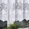Kasjana - Ready-Made Curtain With Undercut - White - Classic Pattern - 500X160