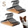 Edergoo Pet Metal Mini Clothes Dog Cat Apparel Baby Small Pet Shop Set of Small Size Hanger, Hanger, Luxury, Non-Deformed Hanger, Lightweight,
