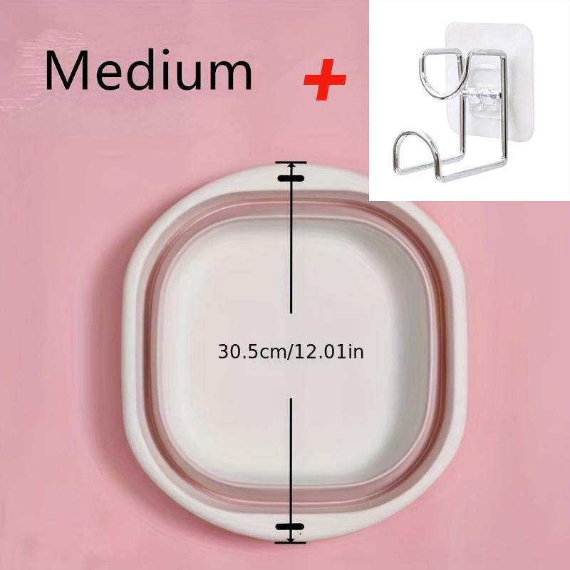 Складной квадратный таз для мытья рук Портативный таз Многофункциональный уличный дорожный таз Компактный для мытья посуды фруктов кемпинга стирки