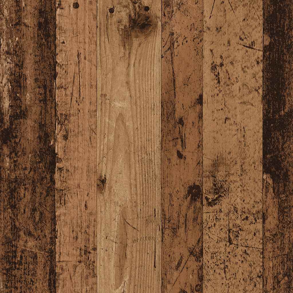 Vidaxl Regał 3-Poziomowy, Stare Drewno, 60X30X80 Cm