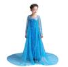 Toddler Girls Snow Princess Dress Halloween Costume Princess Cosplay Christmas Party Costume Blue Size Years 105 [Dressy Daisy] Children's 3-4