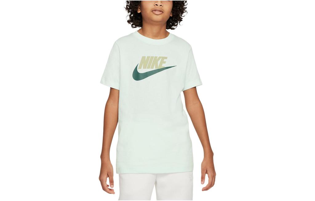 Nike T Shirt Sportswear Light Green Kids' AR5252-394